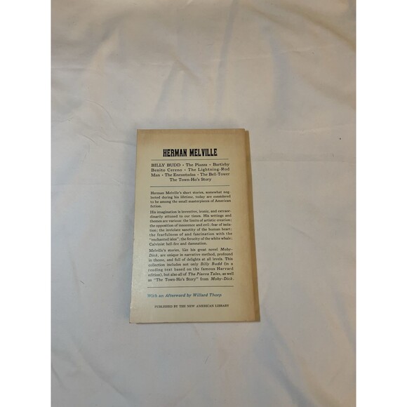 Herman Melville - Billy Budd and Other Tales - 1961 FIRST PRINTING Paperback - Picture 2 of 3